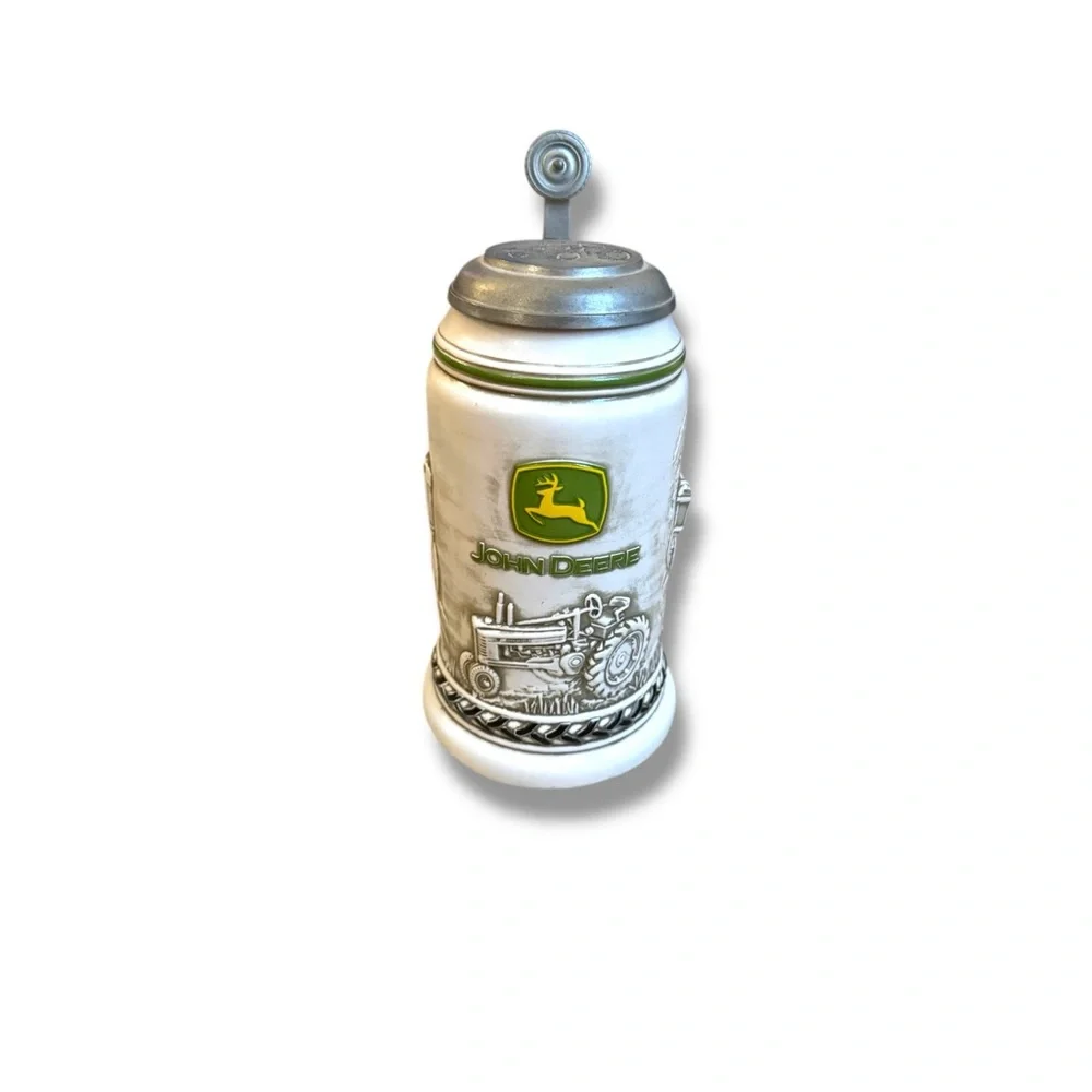 John Deere Collectible Stein by Avon | Vintage Ceramic Beer Mug Made in Brazil